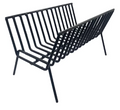 Iron Firewood Cradle Rack – 19.7″ x 11.8″ | Ø10mm Solid Iron | Uruguayan-Style Asado Log Holder - Cholys