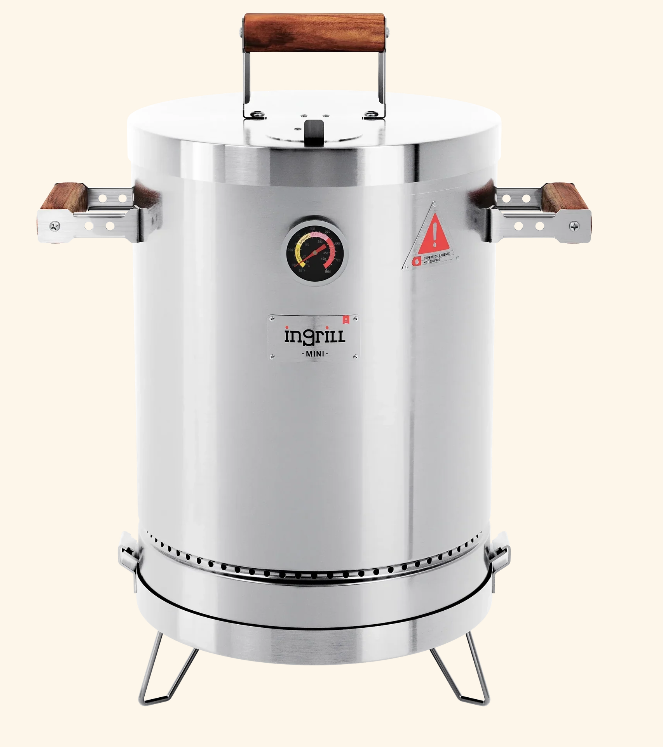 In-Grill Barrel Smoker and Roaster Mini Basic - Cholys