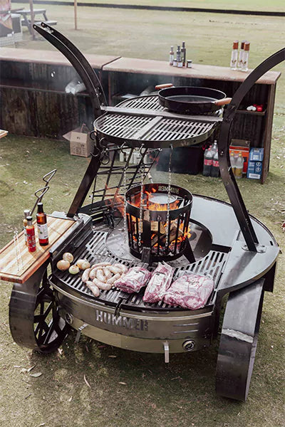 Tromen Hummer Mega BBQ Grill with two Pizza Ovens - The Ultimate Grilling Experience! - Cholys