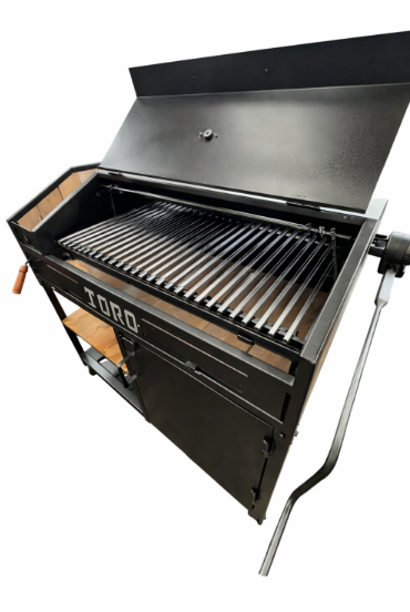 PICK UP ONLY-Premium Argentine BBQ Grill – TORO Wood & Charcoal Parrilla Grill with Adjustable Grates - Cholys