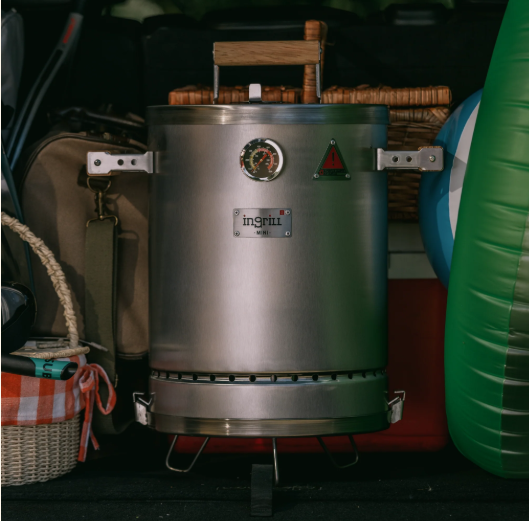 In-Grill Barrel Smoker and Roaster Mini Basic - Cholys