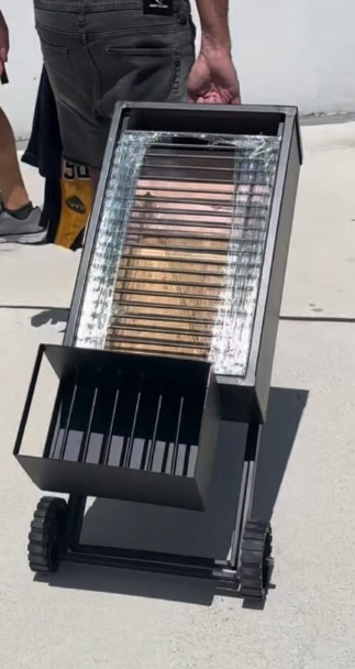 PICK UP ONLY-Argentine BBQ Grill Portable– Authentic Asado Charcoal Grill (Imported from Argentina) - Cholys