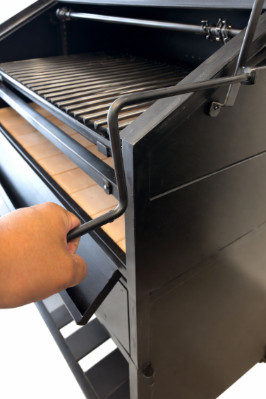 PICK UP ONLY-Premium Argentine BBQ Grill – TORO Wood & Charcoal Parrilla Grill with Adjustable Grates - Cholys