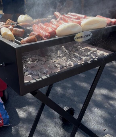 PICK UP ONLY-Argentine BBQ Grill Portable– Authentic Asado Charcoal Grill (Imported from Argentina) - Cholys