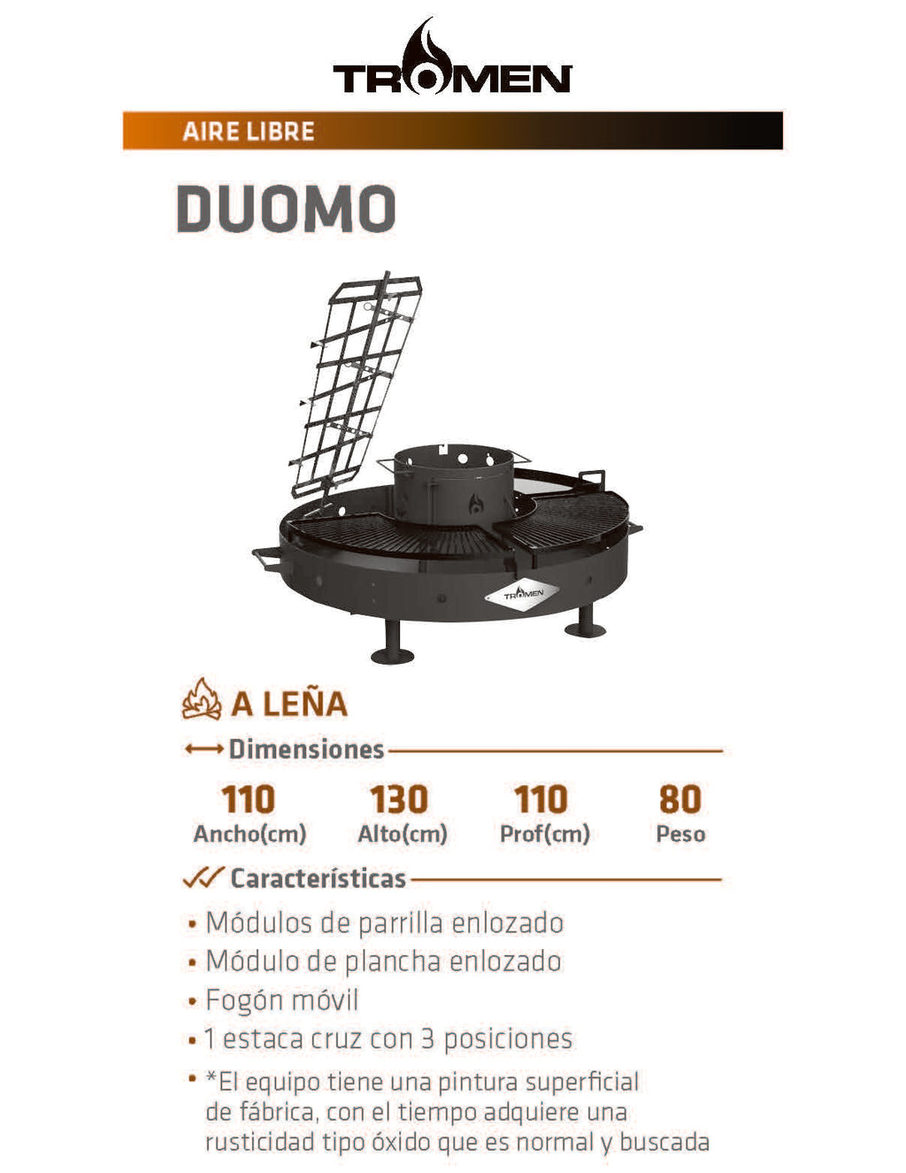 Tromen Duomo Mega Grill - Cholys