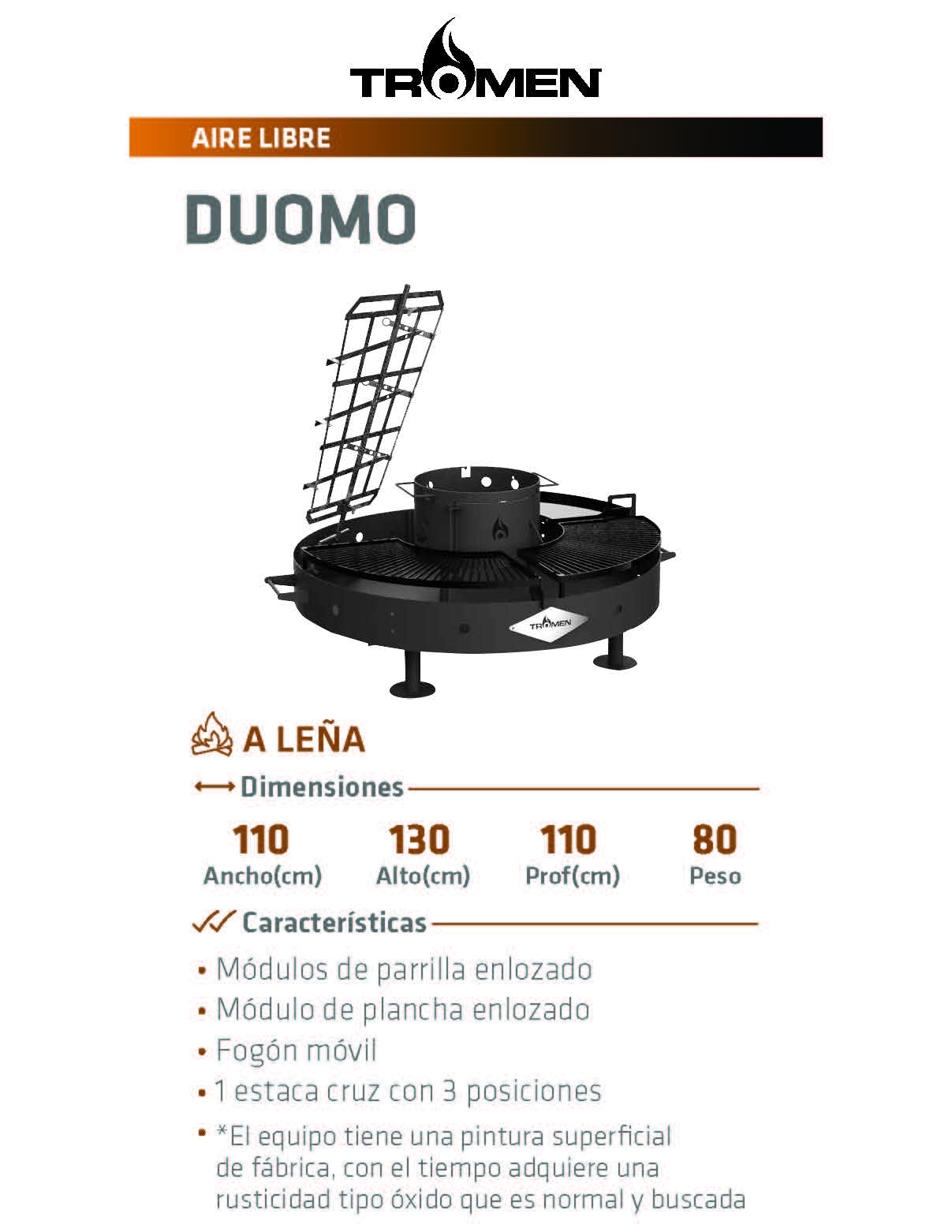 Tromen Duomo Mega Grill - Cholys