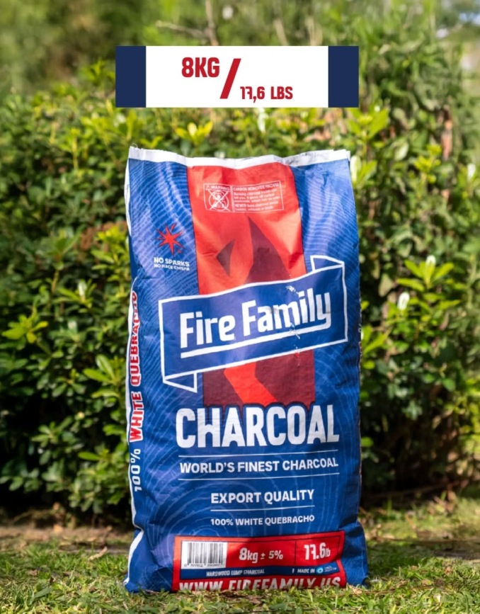 Premium Charcoal, 100% Natural, White Quebracho Argentino, 17.6 lbs - Cholys
