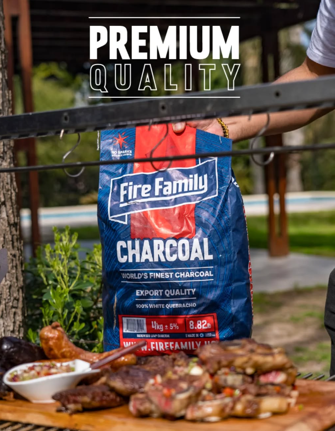 Premium Charcoal, 100% Natural, White Quebracho Argentino, 17.6 lbs - Cholys