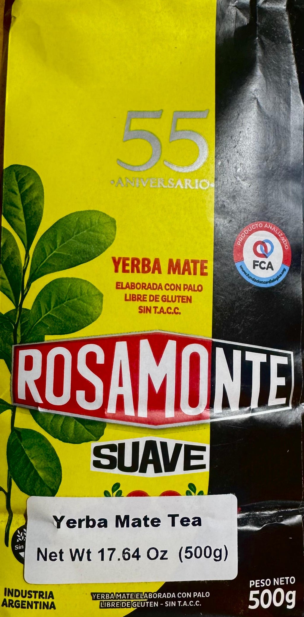 Rosamonte Suave Yerba Mate "55 Aniversario" - A Taste of Nature's Finest - Cholys