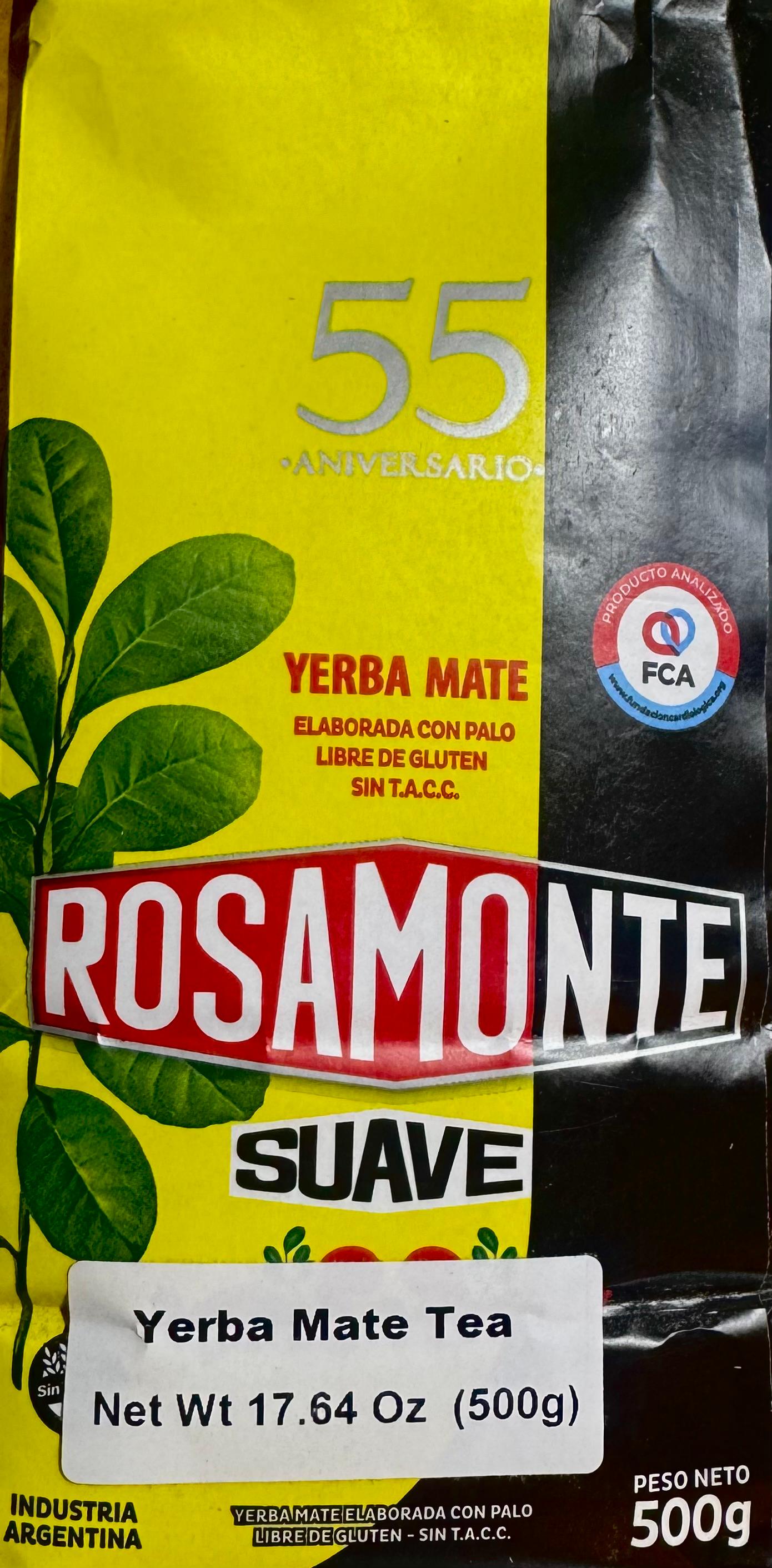 Rosamonte Suave Yerba Mate "55 Aniversario" - A Taste of Nature's Finest - Cholys
