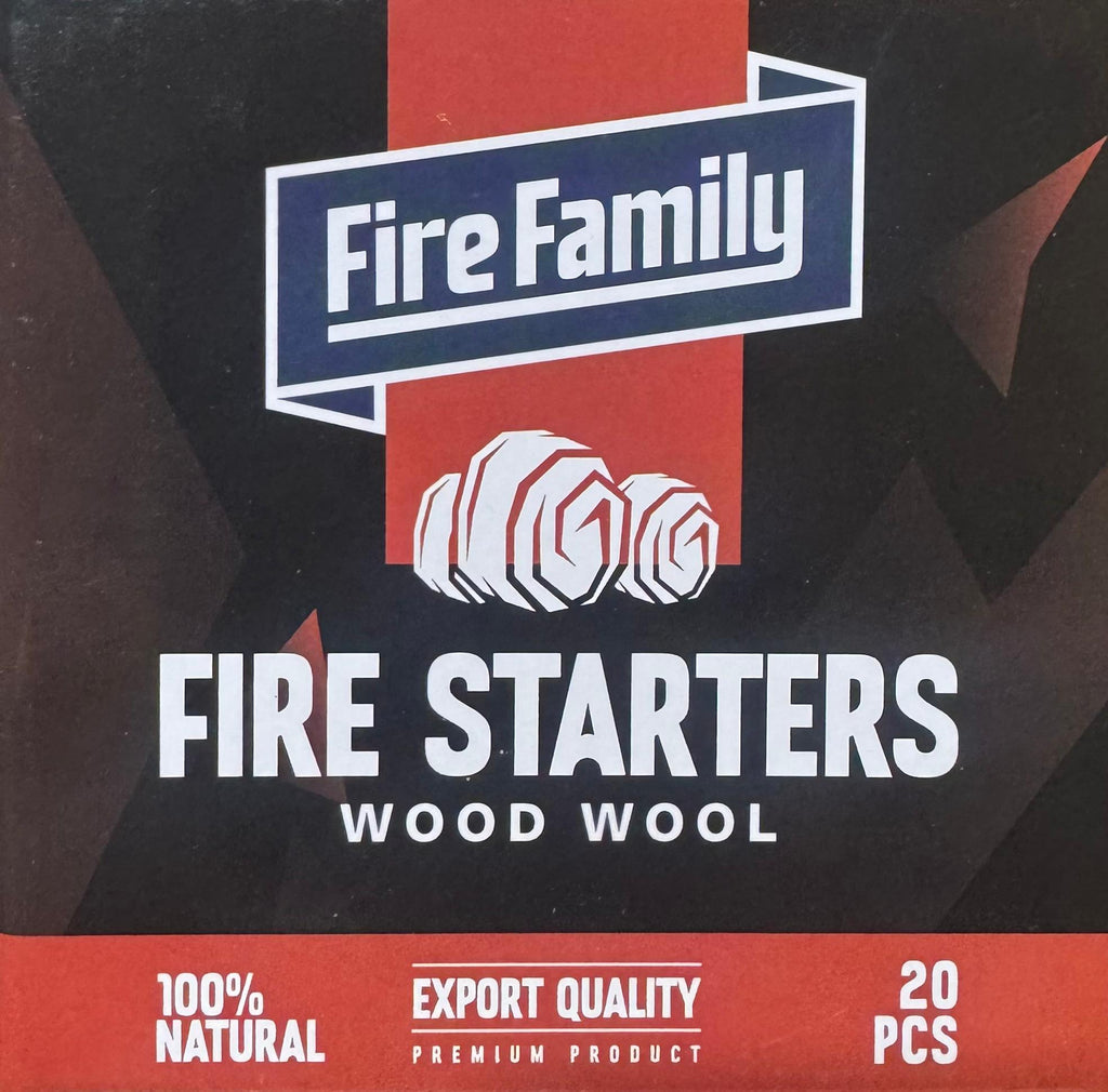 Fire Starters Natural Wood Wool - Cholys