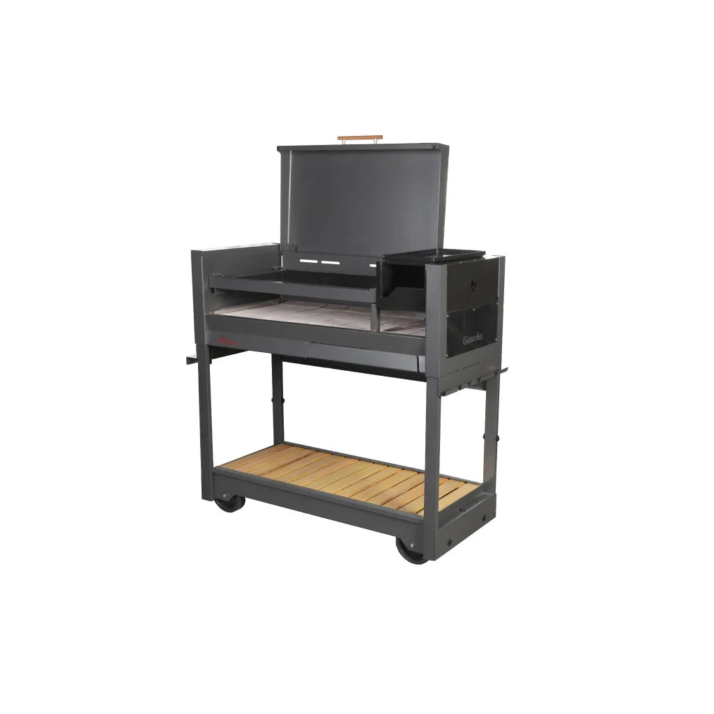 Tromen Gaucha Grill - Side View