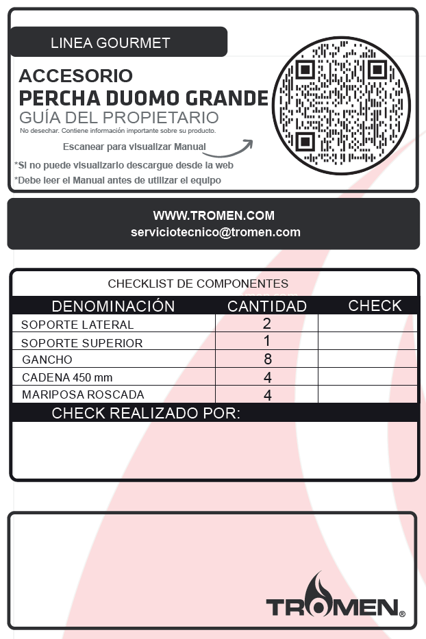 Tromen Duomo Mega Grill - Cholys