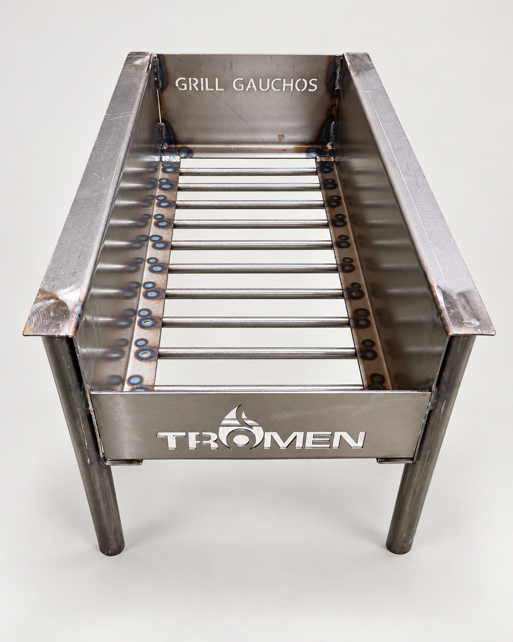 Brasero Firebox — Tromen Argentine Charcoal & Wood Fire Box for Parrilla Grills