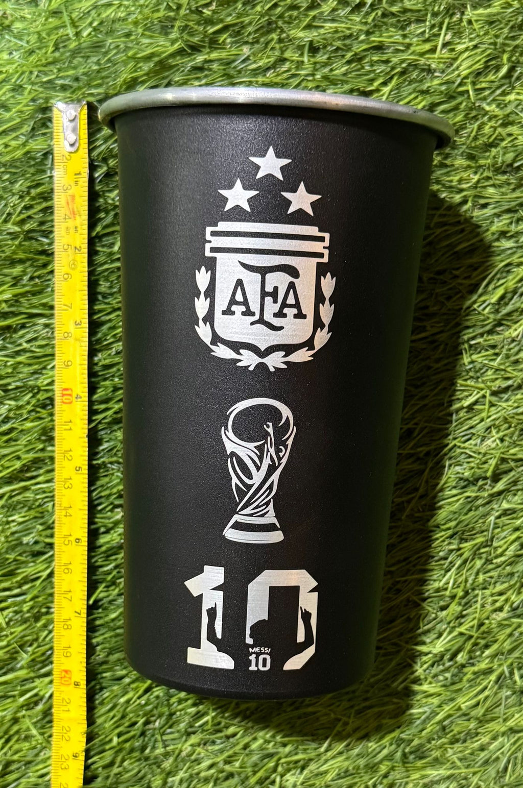 Vaso Fernetero - Medida Fernetera con Diseño de Boca y River - Cholys