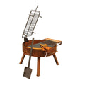 AlaCruz Pampeano Grill Set: Complete Press Cross & Plate Combo with Accessories - Cholys