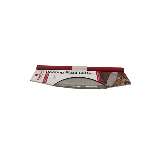 Slice with Precision: Stainless Steel Soft Rocking Pizza Cutter - Cholys
