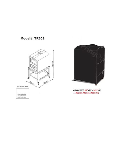 Cover Oven Grill - Bespoke Protection for Your Oven 🌦️🛡️ - Cholys