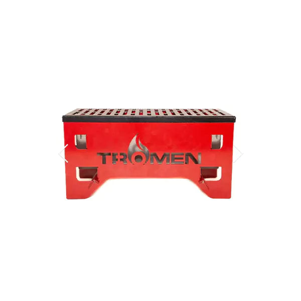 Tromen Glamping Enameled BBQ Grill Gourmet - Elevate Your Grilling Experience - Cholys