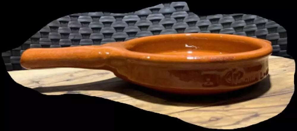 5.5" X 1.5"🧀 Handled Terracotta Clay Provoletera 🍽️ - Cholys