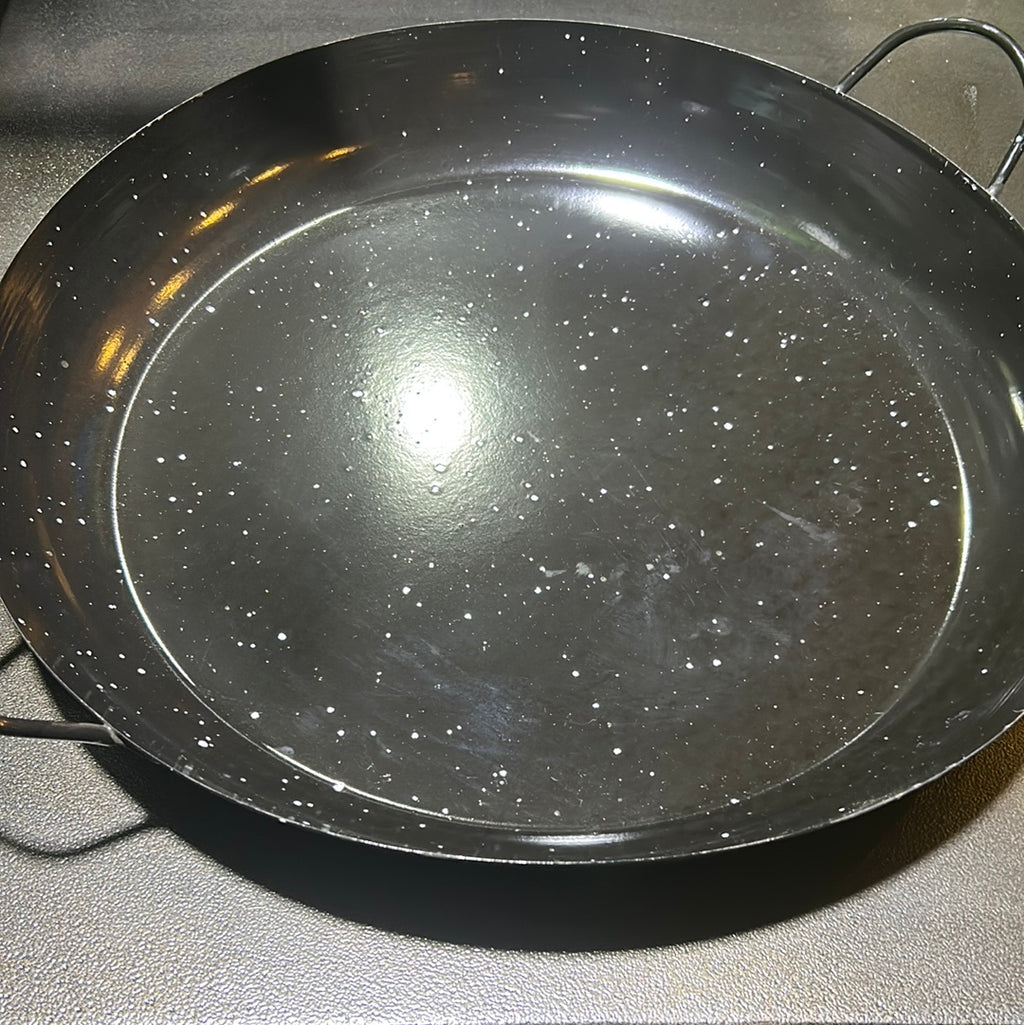 🥘 18" Enameled Steel Paellera Pan 🥘 - Cholys