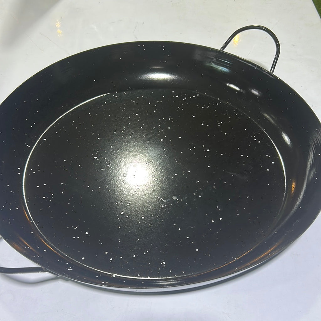 🥘 18" Enameled Steel Paellera Pan 🥘 - Cholys