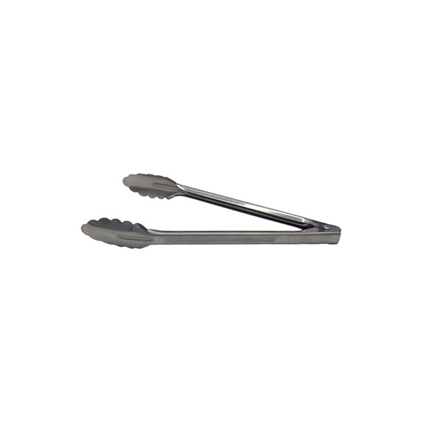 Touch-Free Precision: Stainless Steel Spring Pinza Tong - 11.5" Heavy Duty - Cholys