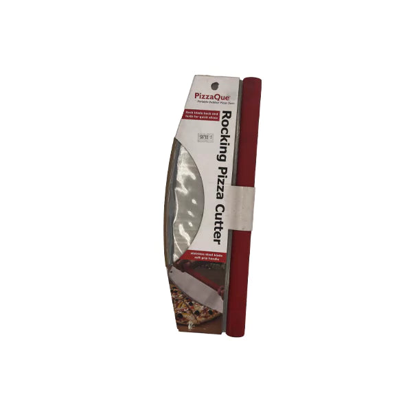 Slice with Precision: Stainless Steel Soft Rocking Pizza Cutter - Cholys