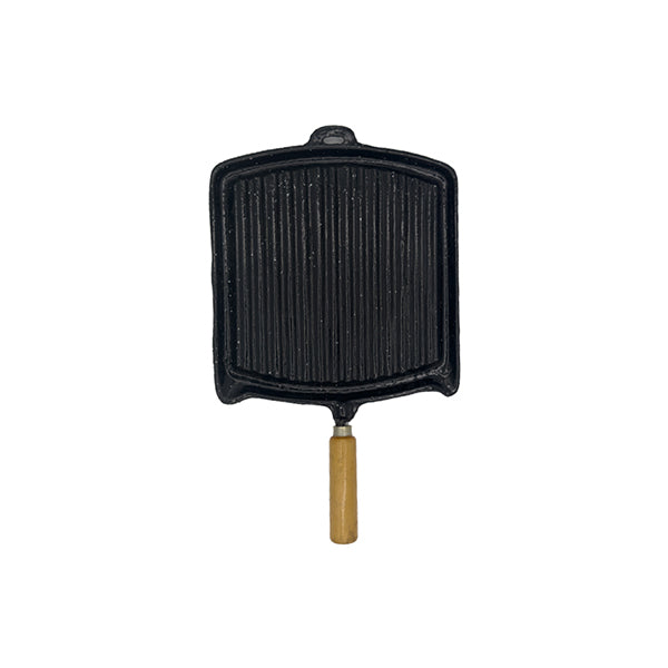 Lozafer Griddle Enameled Square Plancha Bifera Cuadrada with Handle 🍽️🍳 - Cholys