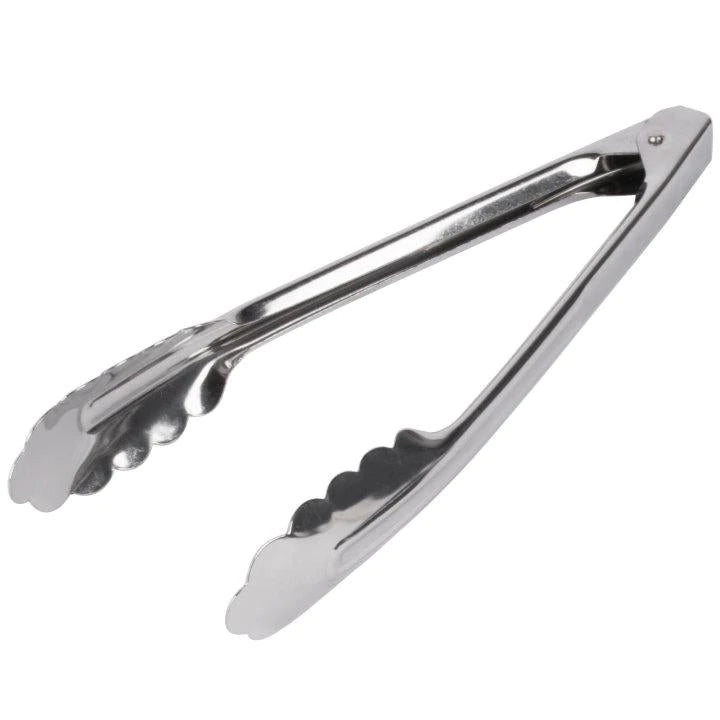 Touch-Free Precision: Stainless Steel Spring Pinza Tong - 11.5" Heavy Duty - Cholys